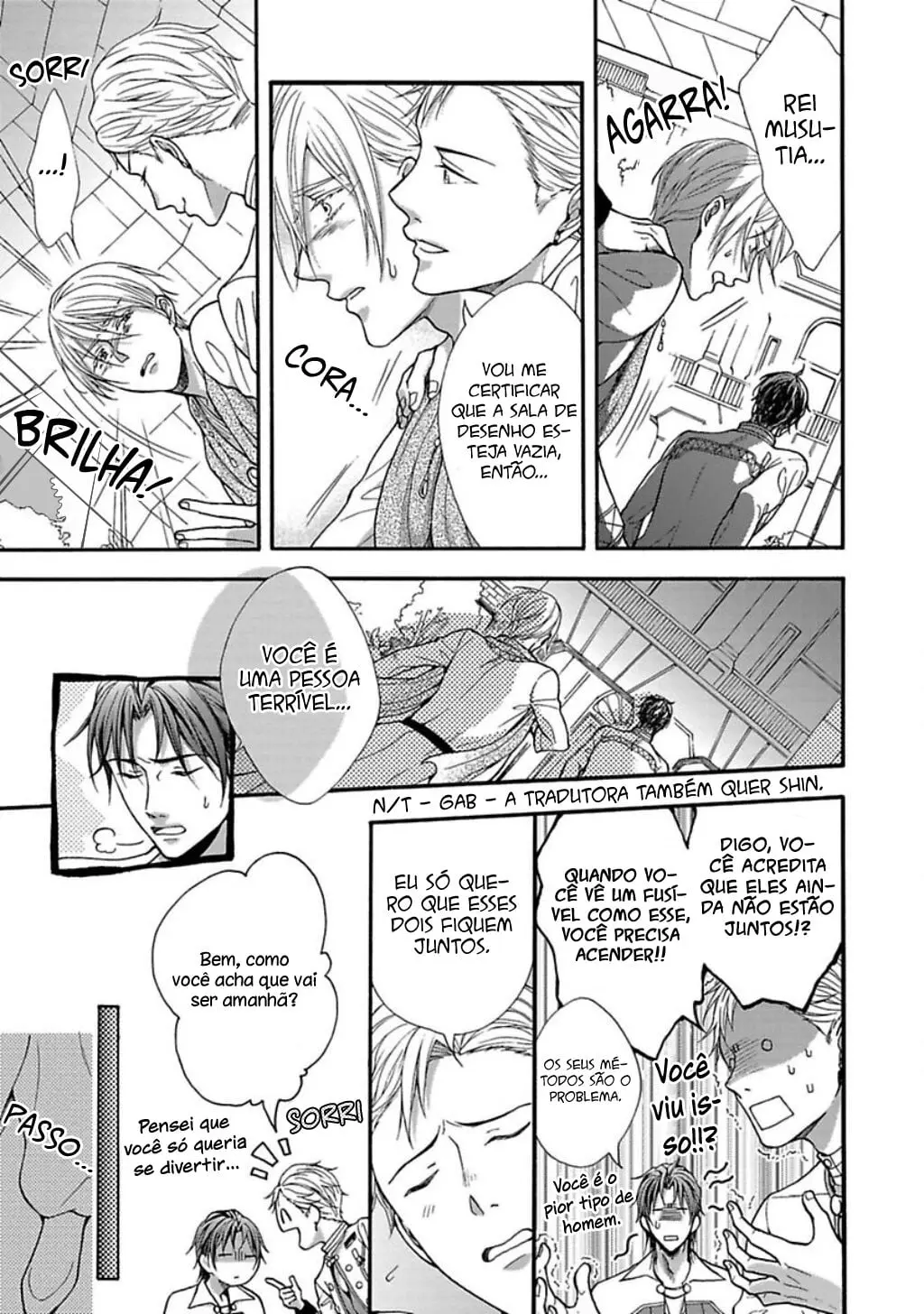 Um país não mapeado, em algum lugar deste mundo – Capítulo 06 Yaoi – Página 14