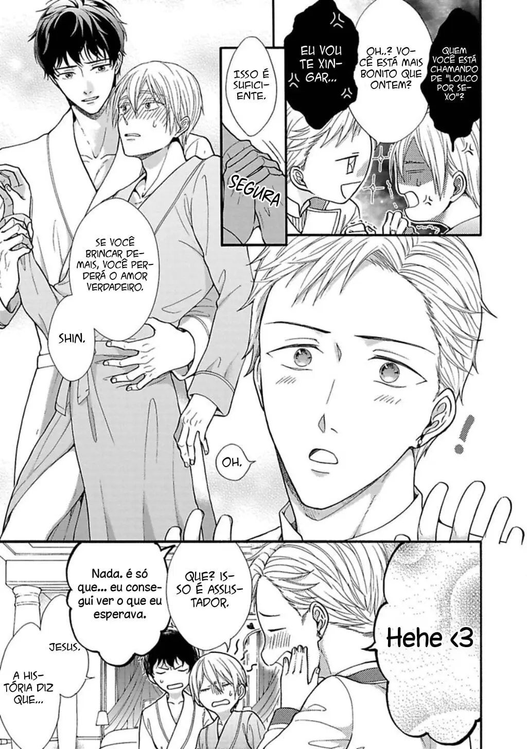 Um país não mapeado, em algum lugar deste mundo – Capítulo 06 Yaoi – Página 40