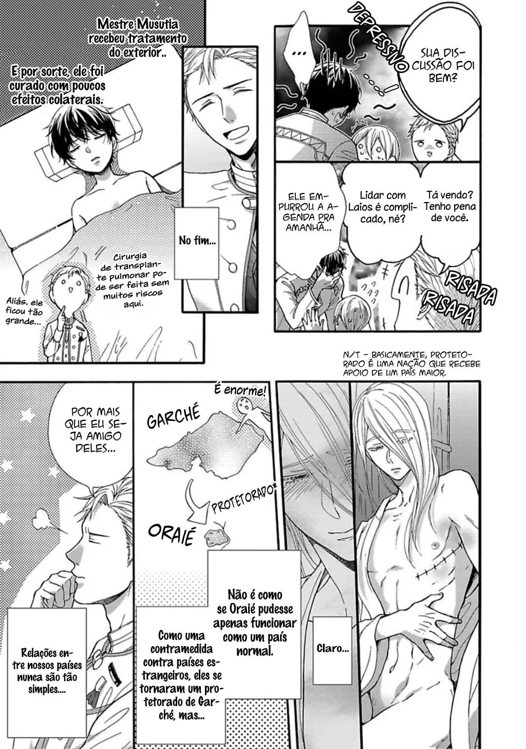 Um país não mapeado, em algum lugar deste mundo – Capítulo 06 Yaoi – Página 8