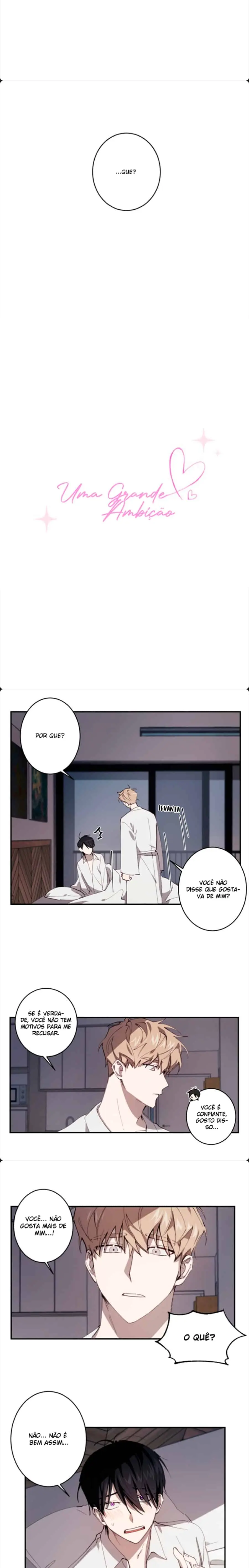 Uma Grande Ambição – Capítulo 04 Yaoi – Página 1 Uma Grande Ambição – Capítulo 04 Yaoi – Página 1