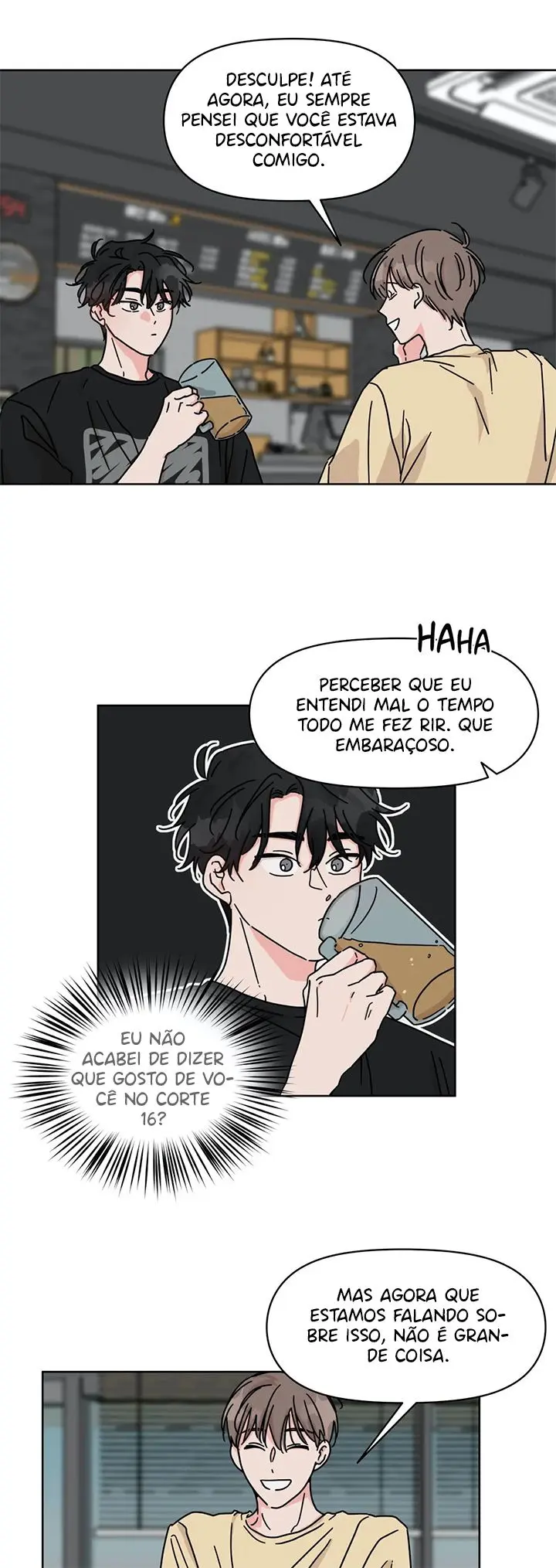 Uma relação imaginária – Capítulo 32 Yaoi – Página 16