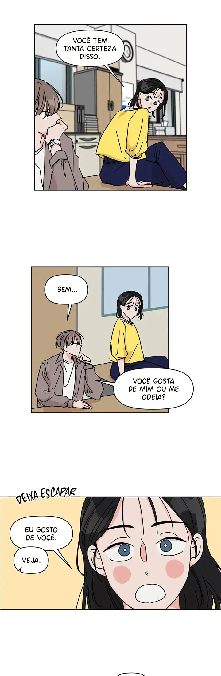 Uma relação imaginária – Capítulo 34 Yaoi – Página 20