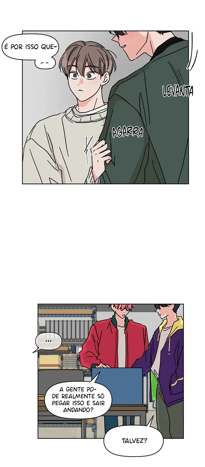 Uma relação imaginária – Capítulo 52 Yaoi – Página 23