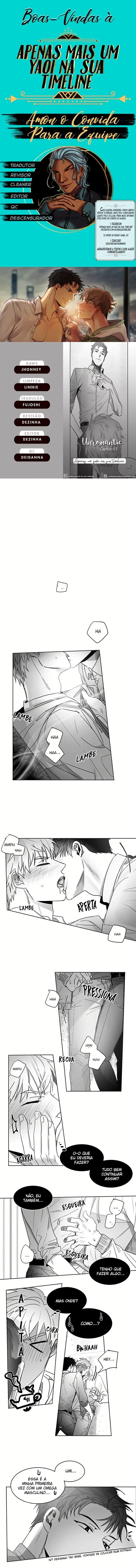 Unromantic – Capítulo 03 Yaoi – Página 1