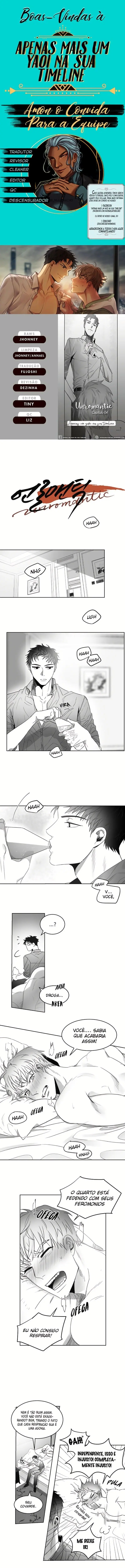 Unromantic – Capítulo 04 Yaoi – Página 1