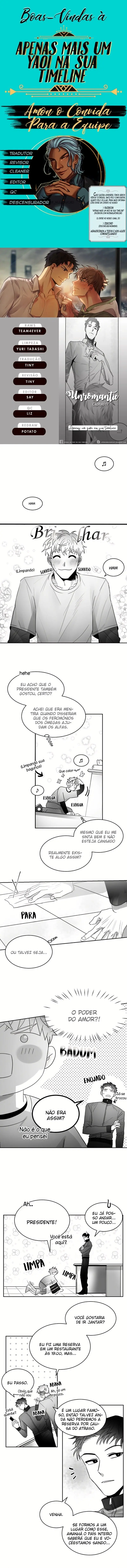 Unromantic – Capítulo 17 Yaoi – Página 1