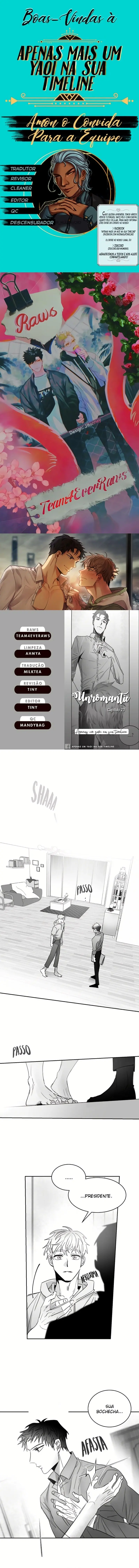 Unromantic – Capítulo 23 Yaoi – Página 1