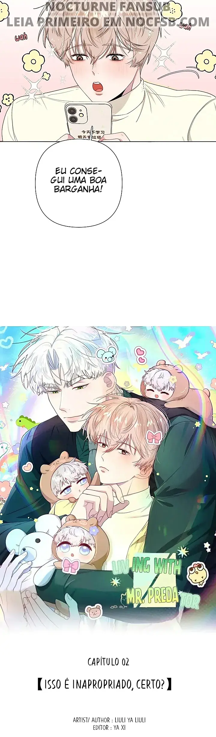 Vivendo com o Sr. Predador – Capítulo 02 Yaoi – Página 15
