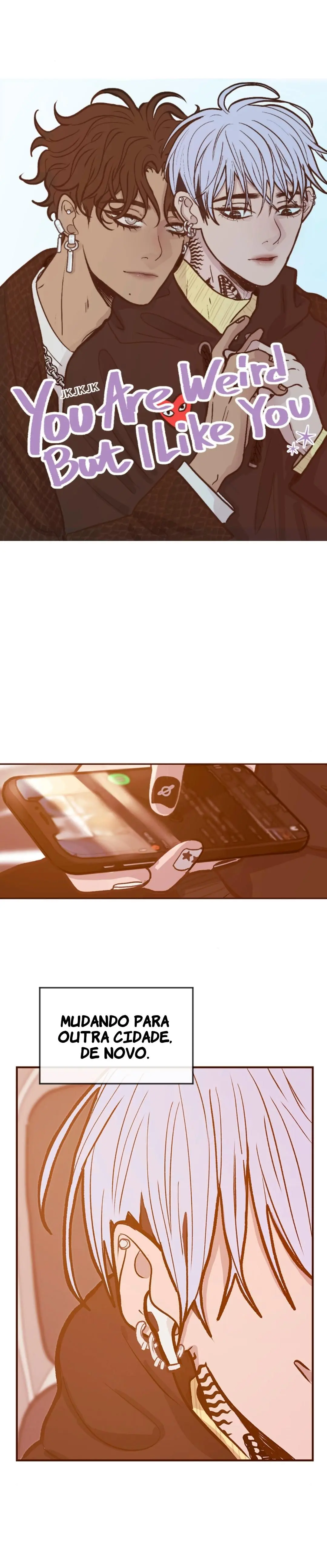 Você é estranho, mas eu gosto de você – Capítulo 00 Yaoi – Página 1