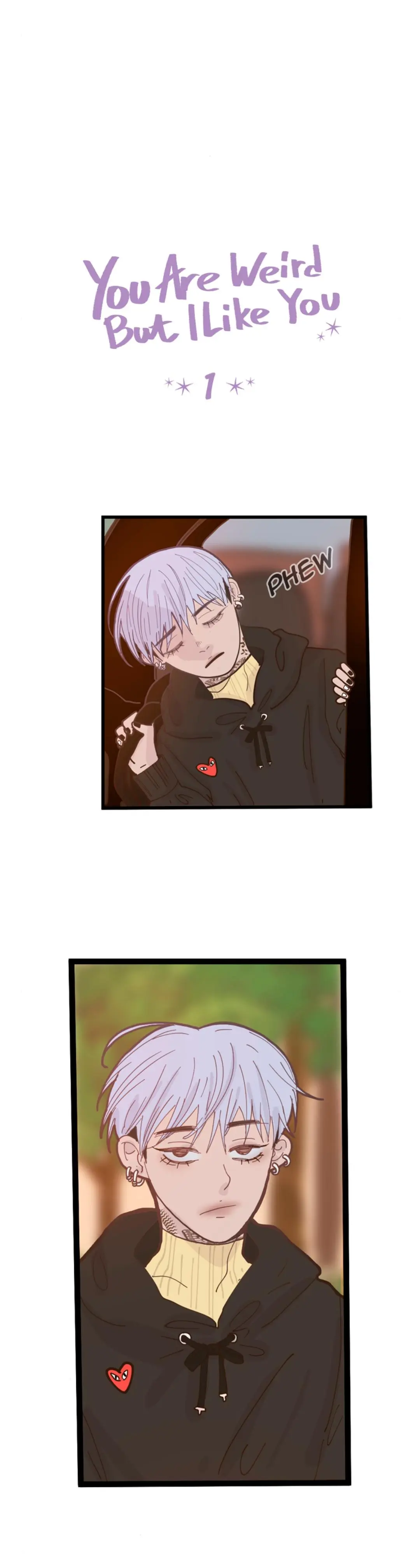 Você é estranho, mas eu gosto de você – Capítulo 01.1 Yaoi – Página 1