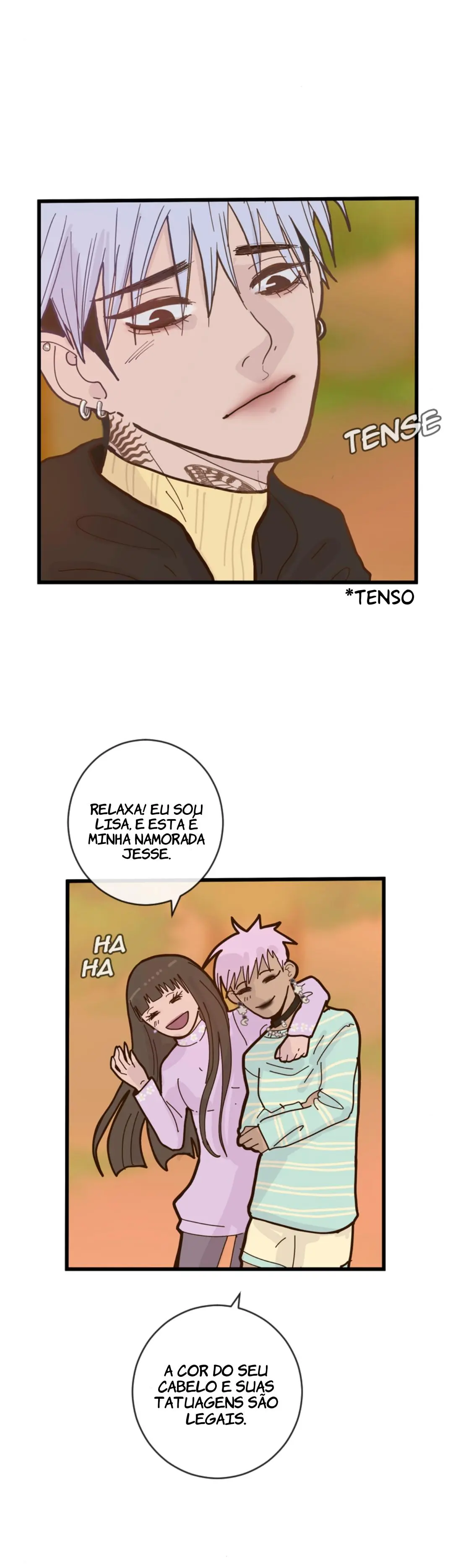 Você é estranho, mas eu gosto de você – Capítulo 01.2 Yaoi – Página 1