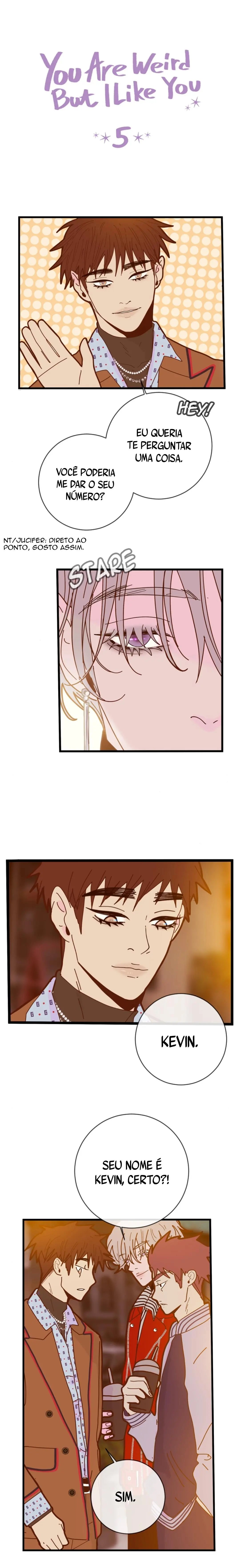 Você é estranho, mas eu gosto de você – Capítulo 05.1 Yaoi – Página 1