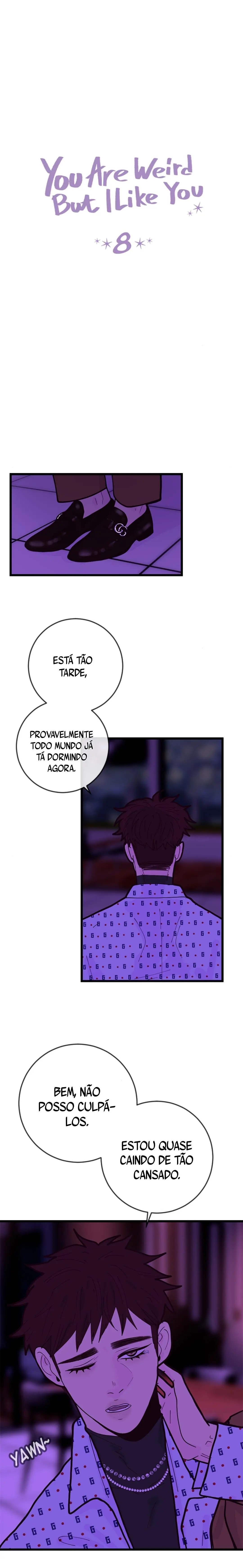 Você é estranho, mas eu gosto de você – Capítulo 08.1 Yaoi – Página 1