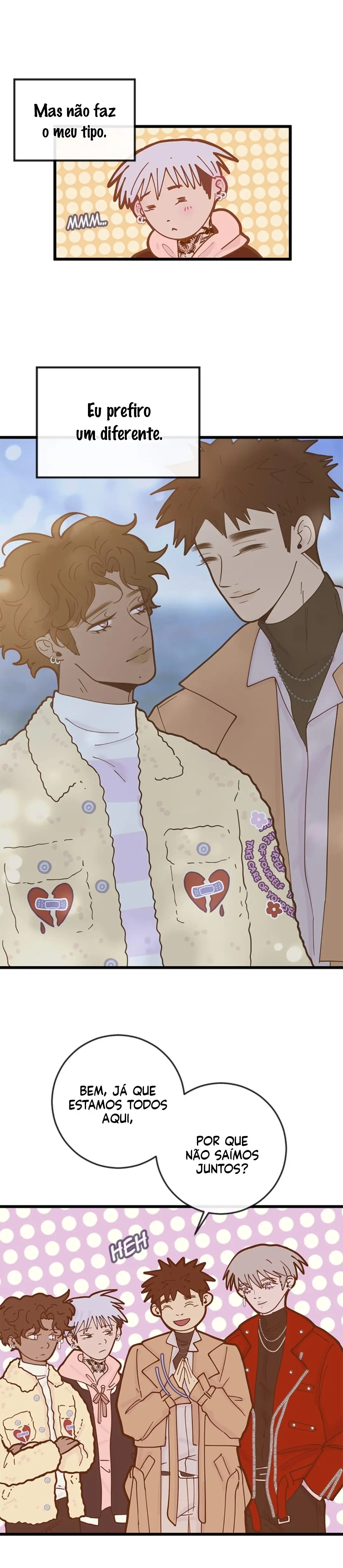 Você é estranho, mas eu gosto de você – Capítulo 12.3 Yaoi – Página 1