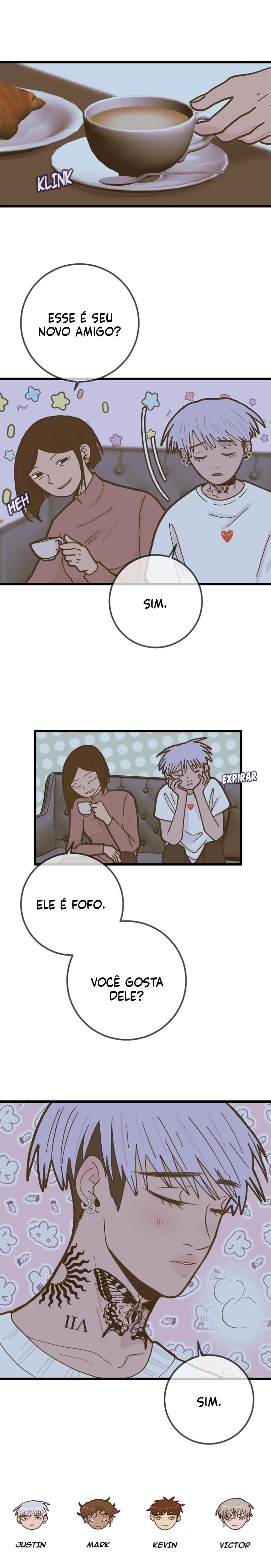 Você é estranho, mas eu gosto de você – Capítulo 12.7 Yaoi – Página 4