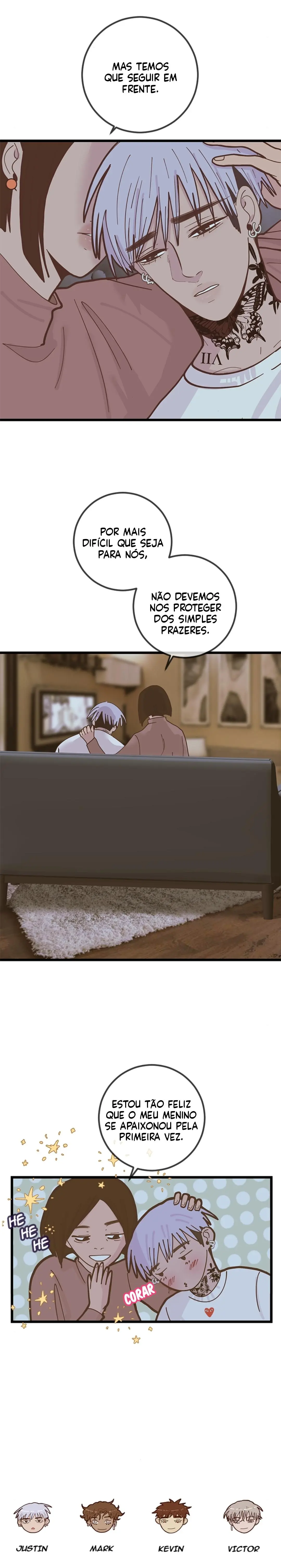 Você é estranho, mas eu gosto de você – Capítulo 12.8 Yaoi – Página 4