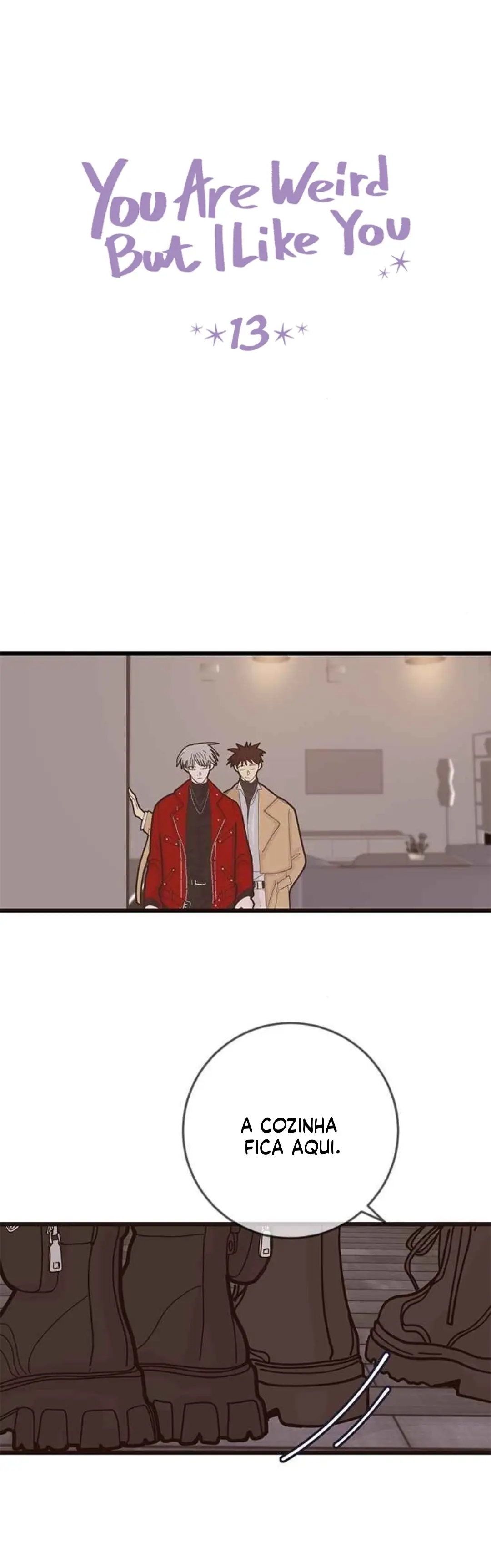 Você é estranho, mas eu gosto de você – Capítulo 13.1 Yaoi – Página 1