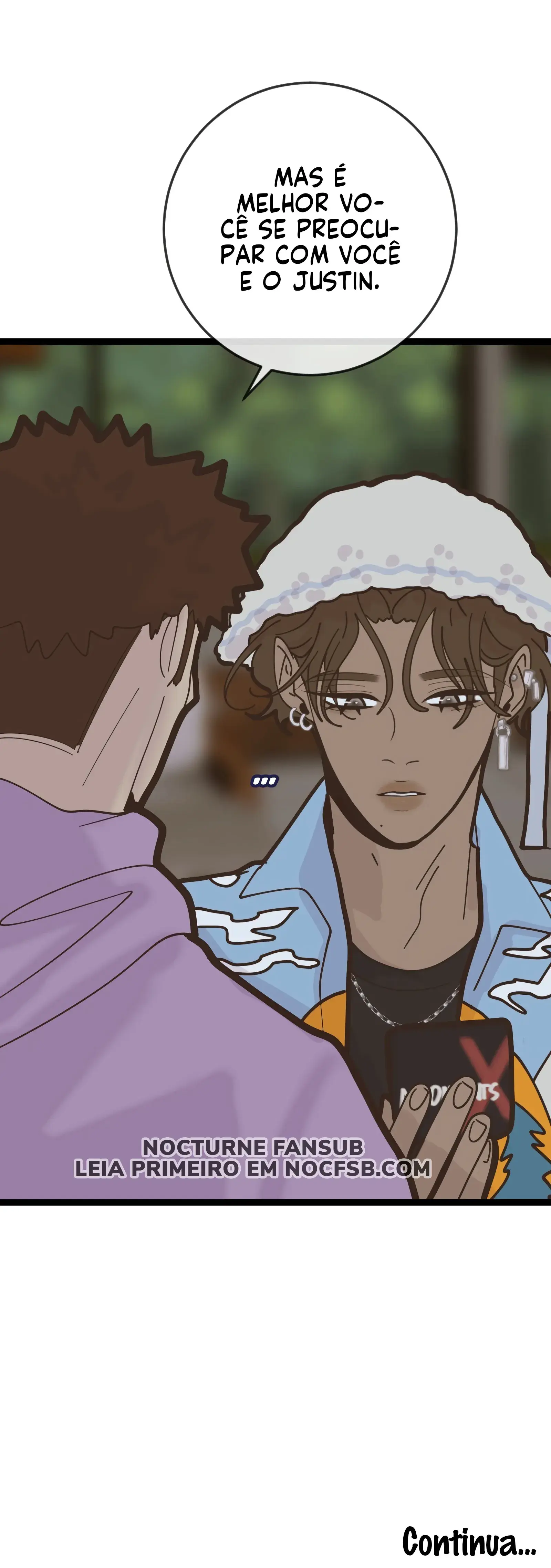 Você é estranho, mas eu gosto de você – Capítulo 14.7 Yaoi – Página 7