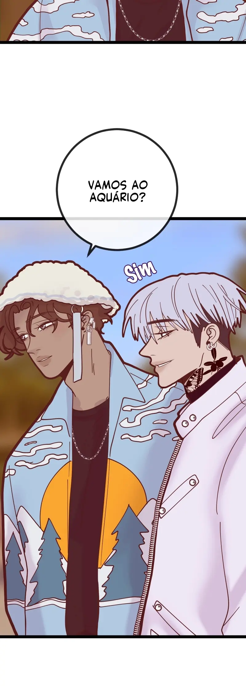 Você é estranho, mas eu gosto de você – Capítulo 15.3 Yaoi – Página 7