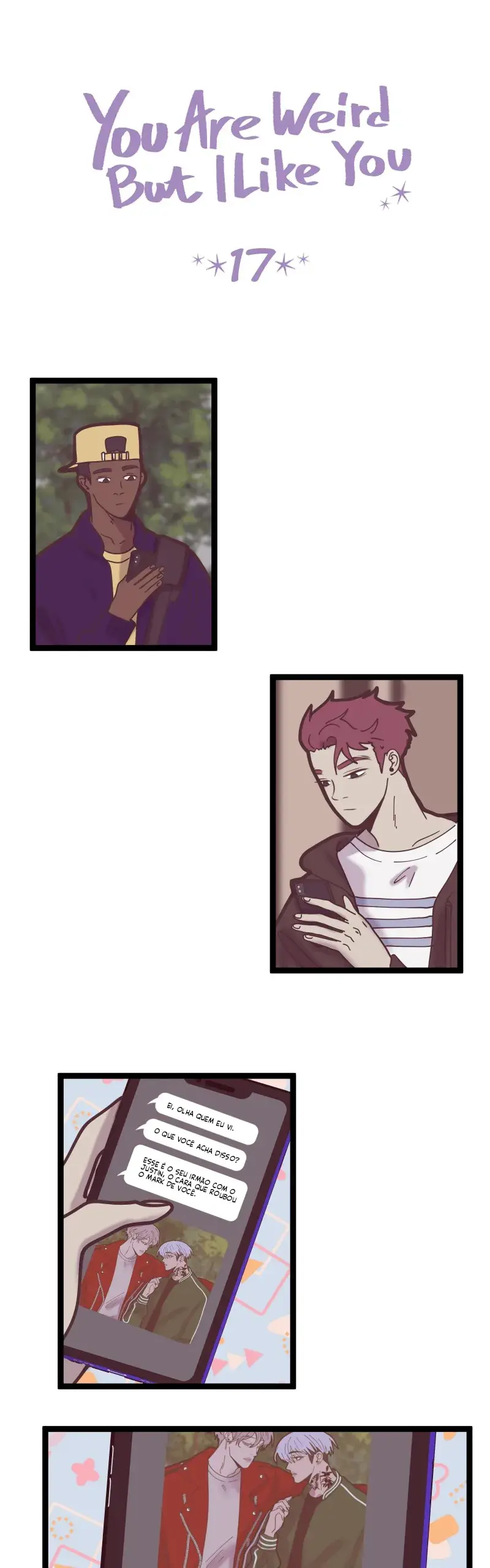 Você é estranho, mas eu gosto de você – Capítulo 17.1 Yaoi – Página 2