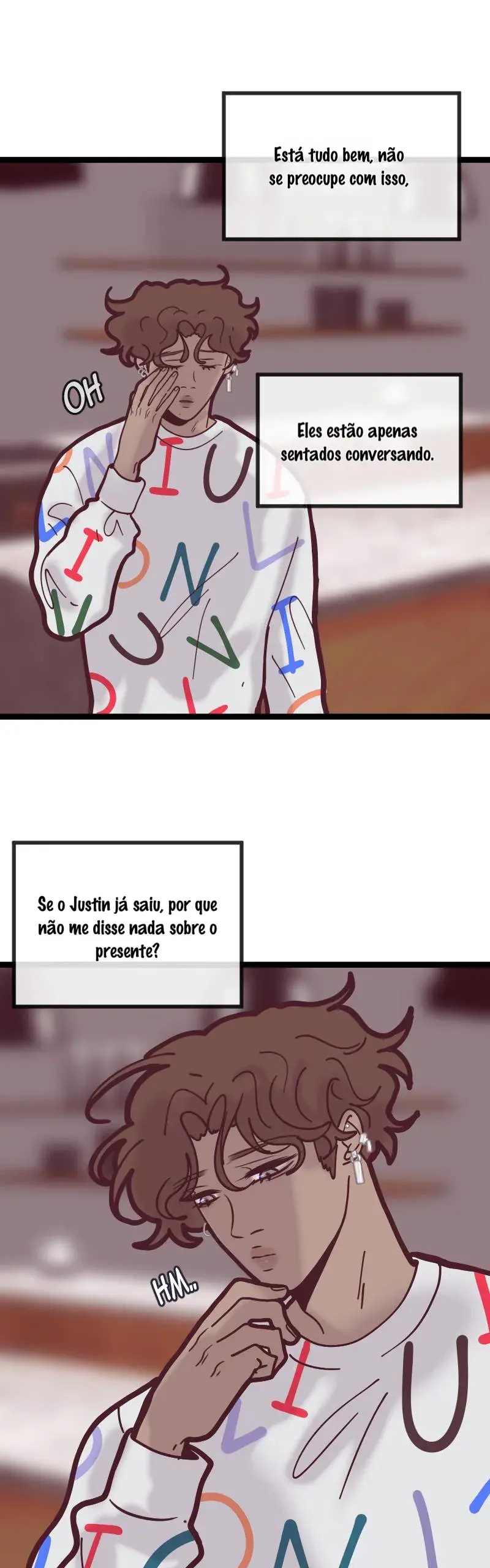 Você é estranho, mas eu gosto de você – Capítulo 17.3 Yaoi – Página 2