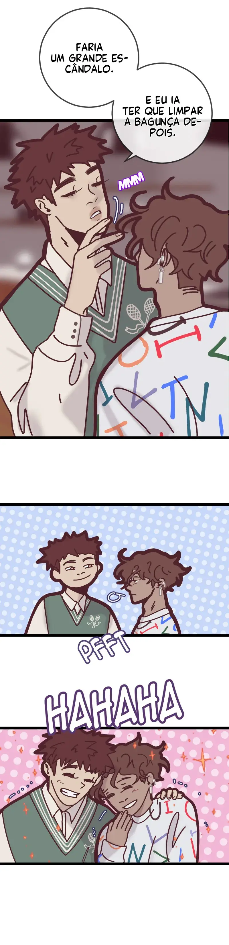 Você é estranho, mas eu gosto de você – Capítulo 17.7 Yaoi – Página 4