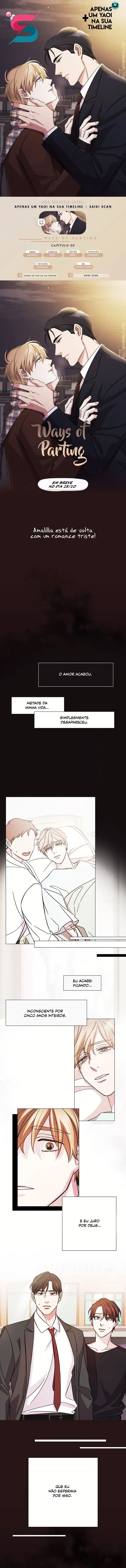 Ways of Parting – Capítulo 00 Yaoi – Página 1