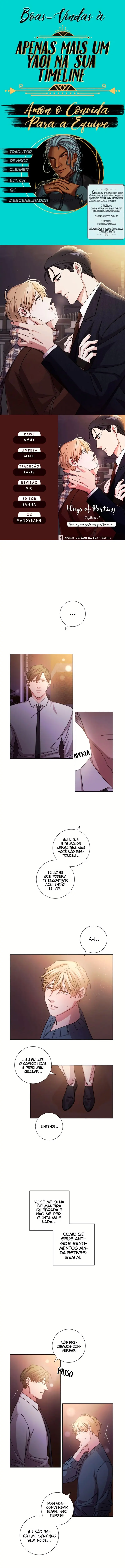 Ways of Parting – Capítulo 11 Yaoi – Página 1