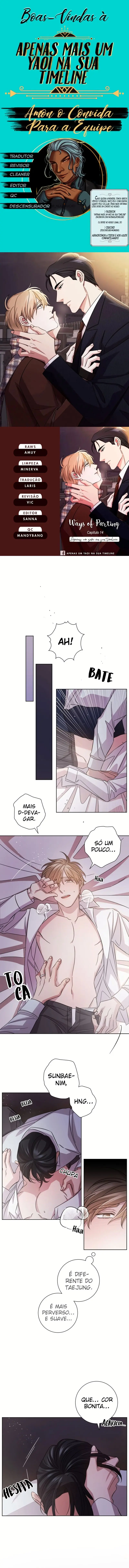 Ways of Parting – Capítulo 14 Yaoi – Página 1