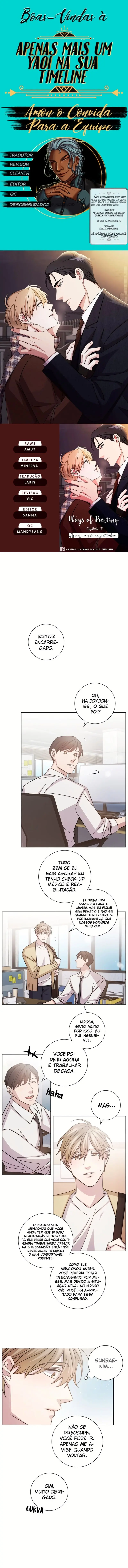 Ways of Parting – Capítulo 16 Yaoi – Página 1