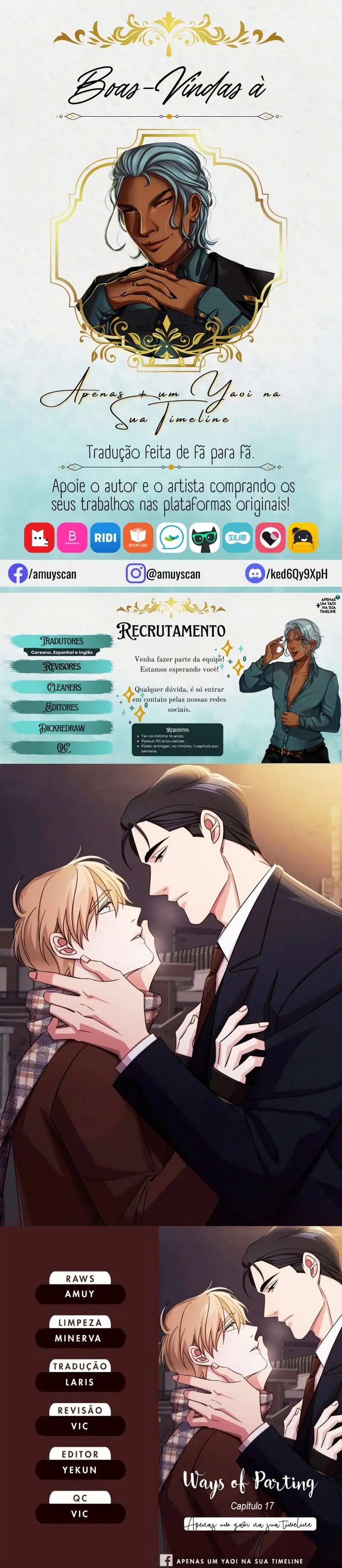 Ways of Parting – Capítulo 19 Yaoi – Página 1