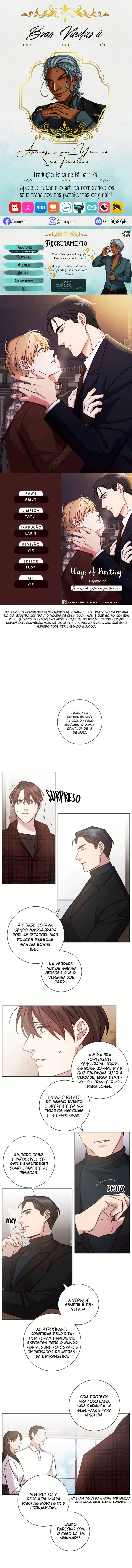 Ways of Parting – Capítulo 22 Yaoi – Página 1