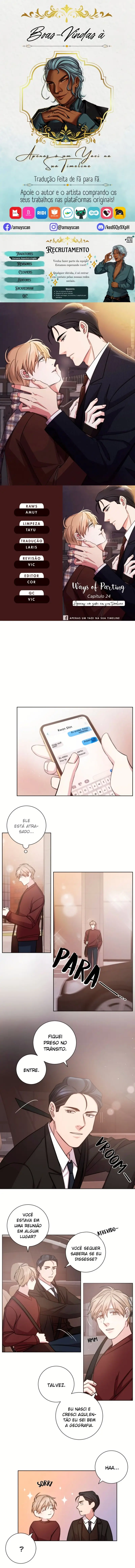 Ways of Parting – Capítulo 24 Yaoi – Página 1