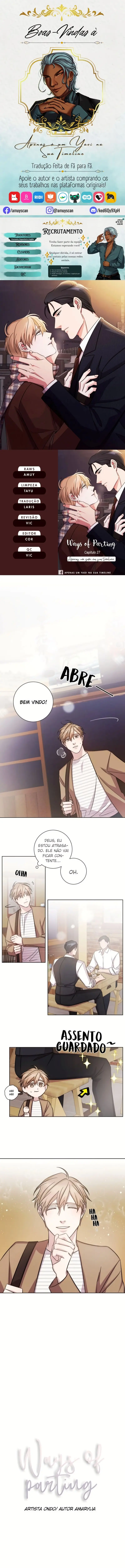 Ways of Parting – Capítulo 27 Yaoi – Página 1