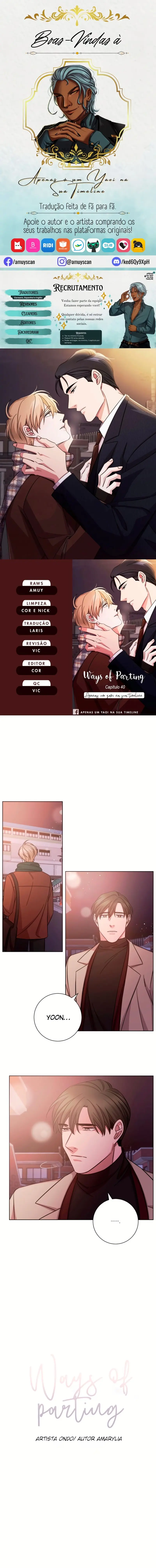 Ways of Parting – Capítulo 40 Yaoi – Página 1