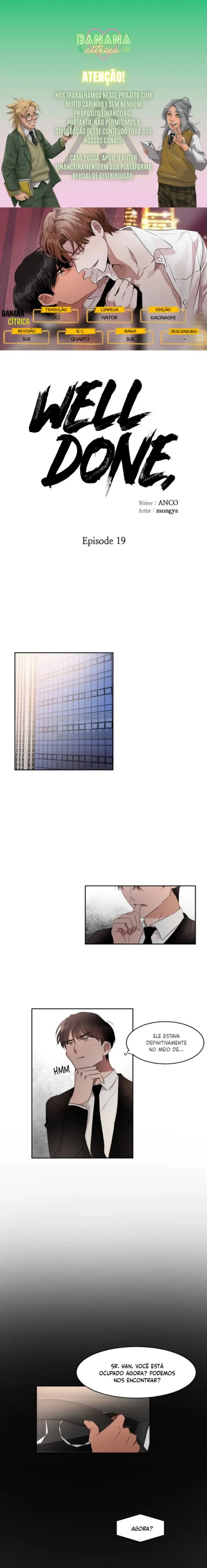 Well Done – Capítulo 19 Yaoi – Página 1