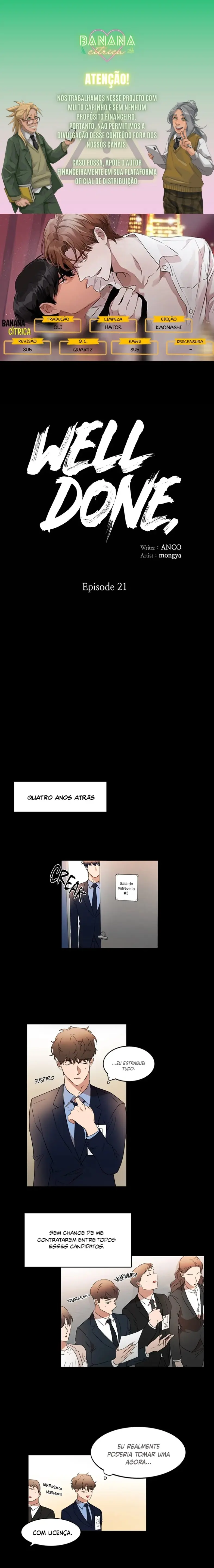 Well Done – Capítulo 21 Yaoi – Página 1