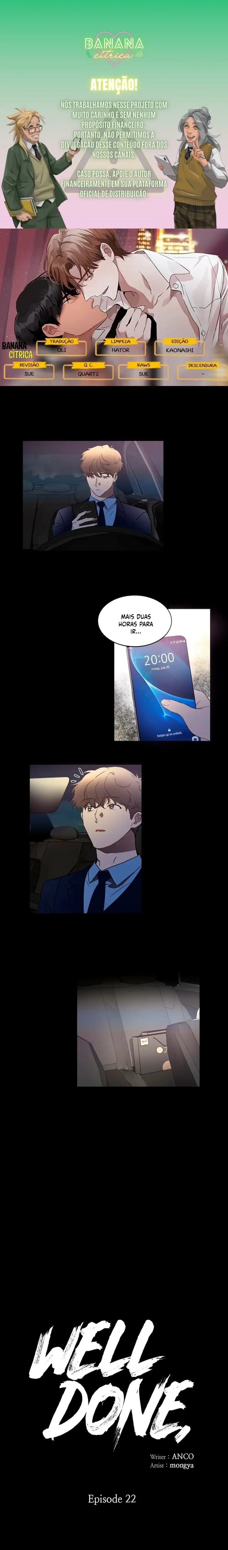 Well Done – Capítulo 22 Yaoi – Página 1