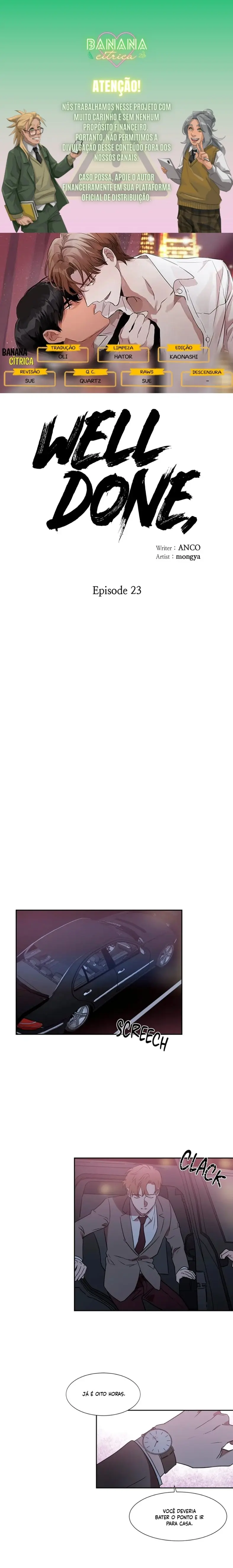 Well Done – Capítulo 23 Yaoi – Página 1