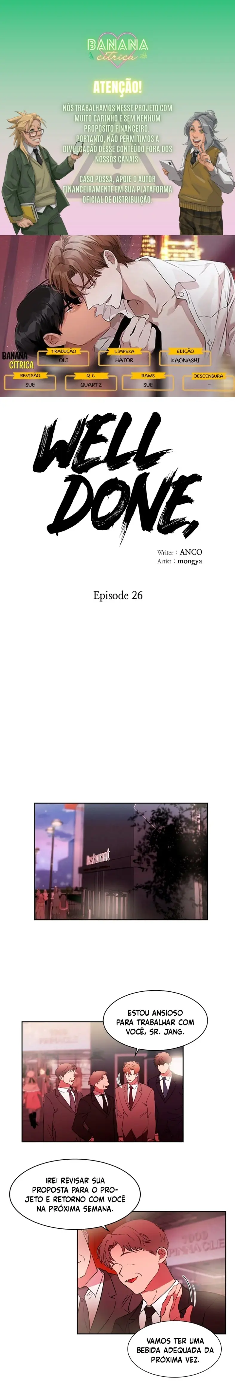 Well Done – Capítulo 26 Yaoi – Página 1