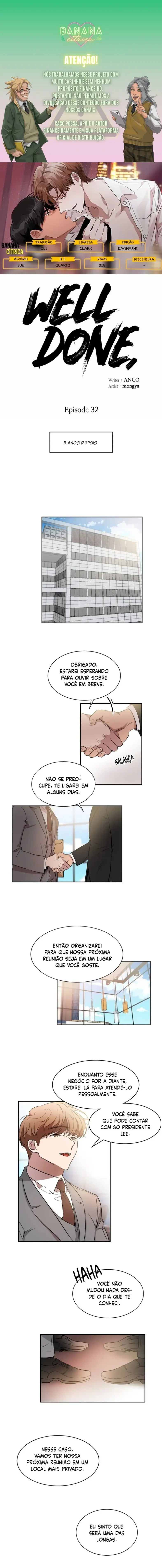 Well Done – Capítulo 32 Yaoi – Página 1