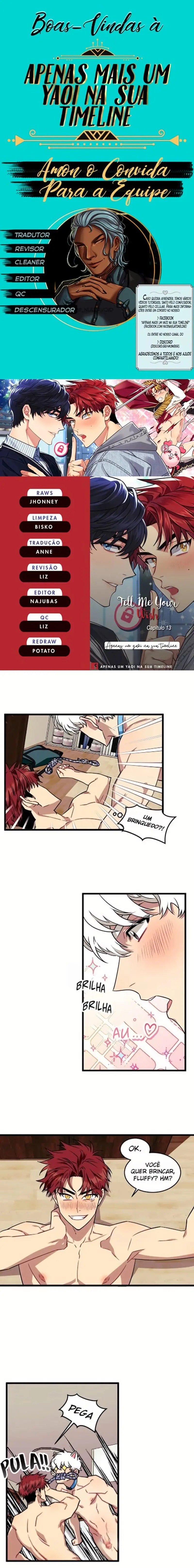 Your Wish Is My Command! – Capítulo 13 Yaoi – Página 1