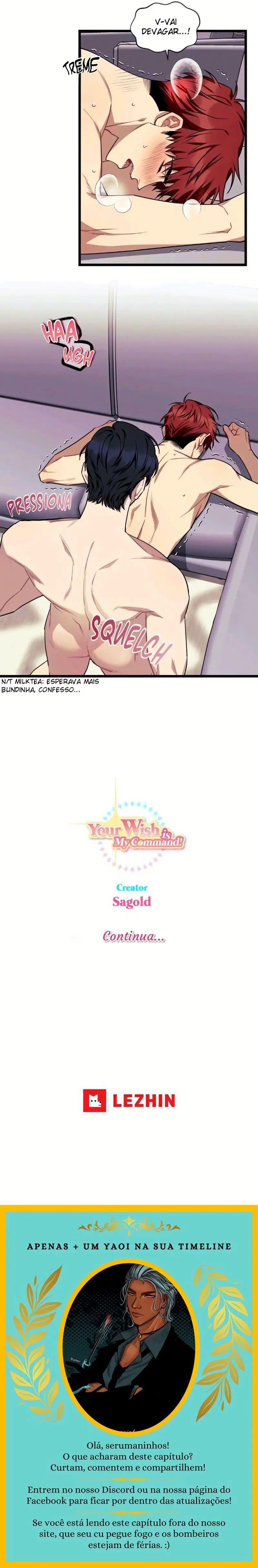 Your Wish Is My Command! – Capítulo 33 Yaoi – Página 7