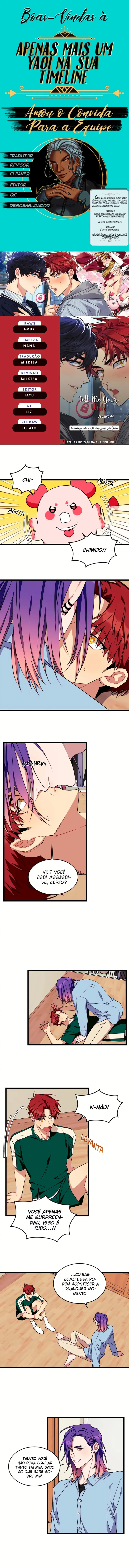 Your Wish Is My Command! – Capítulo 44 Yaoi – Página 1